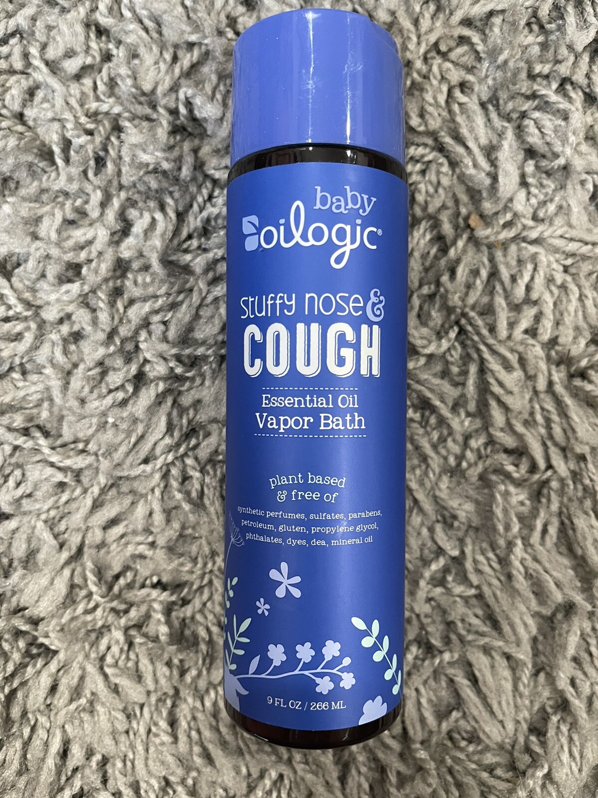 Baby Oilogic Stuffy Nose and Cough Essential Oil Vapor Bath eBay