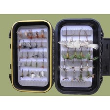 Trout Flies, 40 Boxed Early Season Dry Flies, All named in description BOXM5