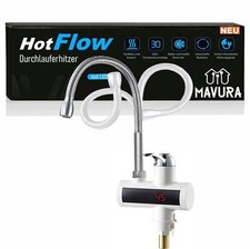 HotFlow Tankless Water Heater Electric Tap Kitchen Bathroom LED Temperature