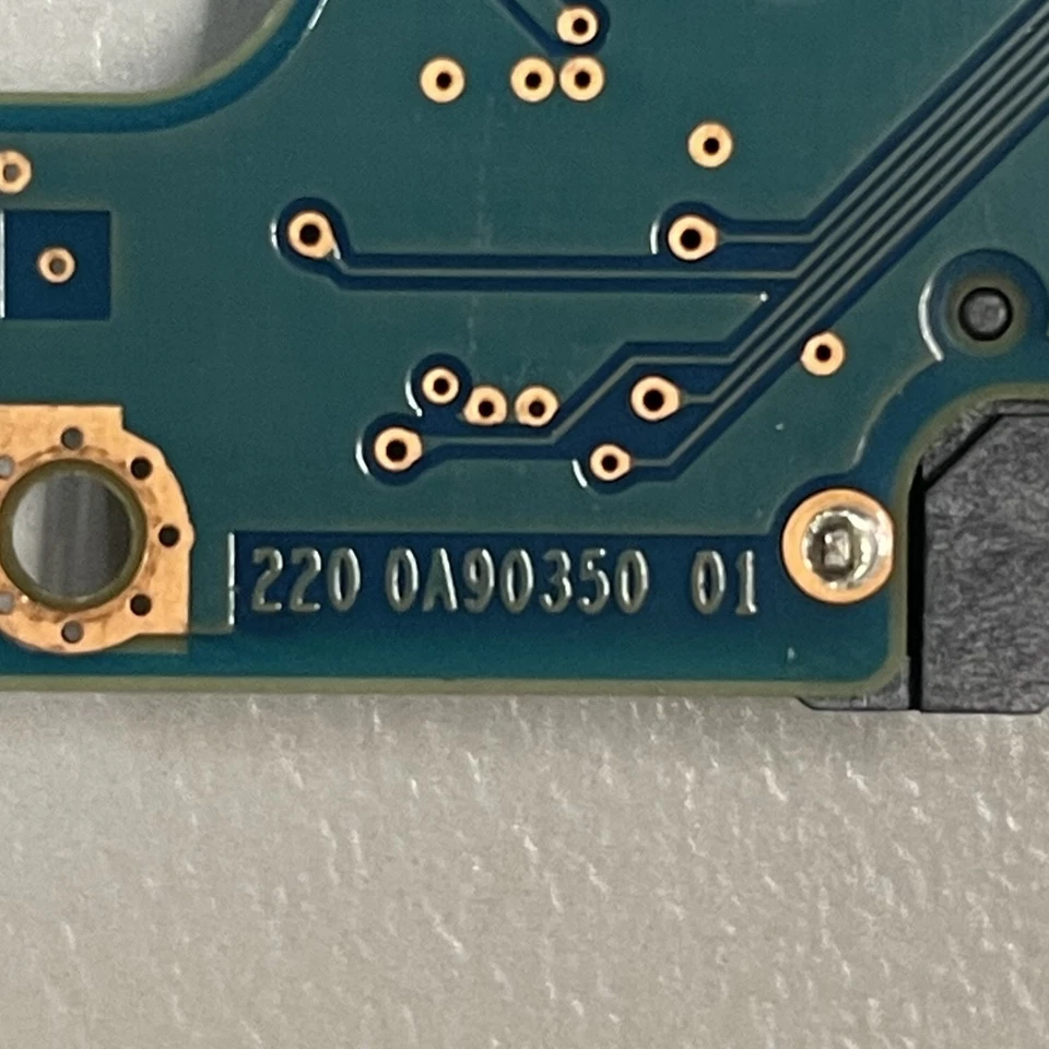 Hitachi 5K1000-1000 2.5" SATA HDD PCB 0J44123 HTS541010A9E632 220 0A90350 01 - Image 2 of 4