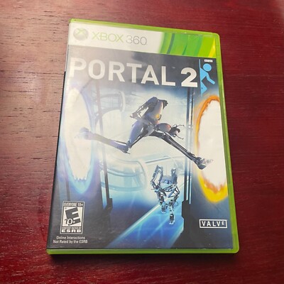 Valve Portal 2 Microsoft Xbox 360 Game Complete With Manual Tested Works CIB