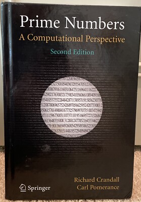 Prime Numbers: A Computational Perspective by Crandall EUC