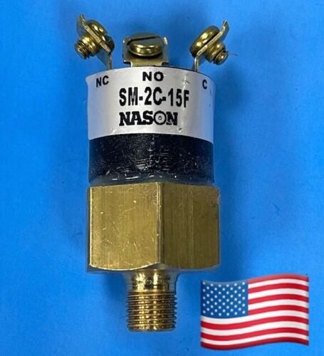 INTERRUPTOR DE PRESIÓN DE ACEITE NASON SM-2C-15F ¡NUEVO! Piezas genuinas - Imagen 1 de 3