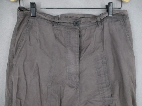 Rundholz Pants Womens Medium Brown Cropped Drop Crotch Capri Pockets Patana - Picture 2 of 18