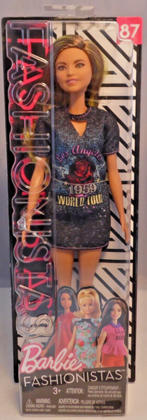 Barbie Fashionistas 2017/2018 Fashionista #87 Rockstar Glam FJF47 Neu-image