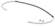 KAWASAKI 1986-1988 KDX 200 GALFER BRAIDED STAINLESS STEEL FRONT BRAKE LINE KIT