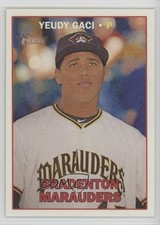 2016 Heritage Minor League Edition Error Variation SP (Gaci) Yeudy Garcia 3j2