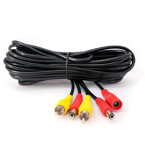 For RCA Video Cable for Backup Cameras 6M Length Compatible with Monitors - Picture 2 of 9