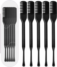 5PCS 2-In-1 Nasal Hair Cutter, Manual Nose Hair Trimmer Cutter with Ear Pick for