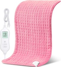 Heating Pad for Back Pain  Cramps Relief, Moist Heat Pad for Neck  Shoulder, A