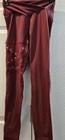 Athleta HaloTek Air High Rise Ankle Leggings Burgundy Studded Mesh 6  Halara. — photo 2