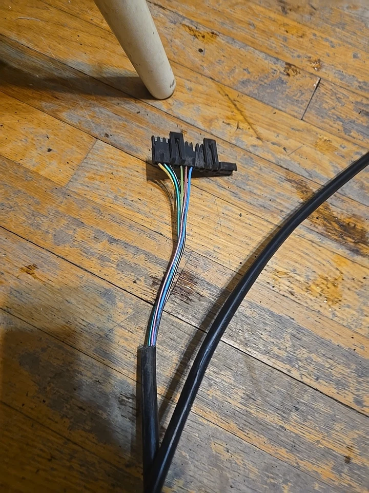 1986-88 Monte Carlo SS Tail light Intermediate Wiring Harness Block To Trunk Oem - Image 3 of 3