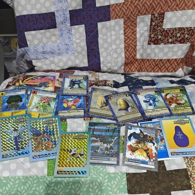 Bandai Digimon Digital Monsters 1999- Vintage 16 card mixed lot