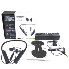 Sony Wireless Noise Canceling Stereo Headset WI-1000XM2 Black Headphone Used
