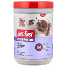 High Protein, Meal Replacement Smoothie Mix, Creamy Chocolate, 11 oz (312 g)