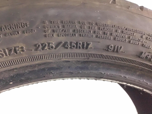 P225/45R17 Goodyear Assurance MaxLife 91 V Used 6/32nds | eBay