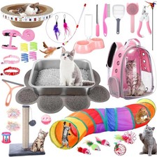 31 Pcs Kitten Supplies Starter Kit Kitten Essentials Starter Kit Include Stai...