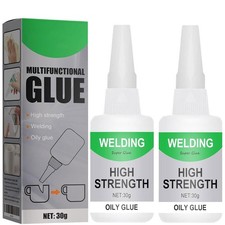 2 PCS High Strength Oily Welding Glue for Metal, Ceramics, and Wood Super Strong