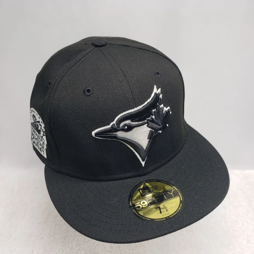 New Era Toronto Blue Jays 1993 World Series Black 59FIFTY Fitted Cap Hat 7 1/2