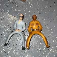 Vintage Hartland Lone Ranger and Tonto 1950’s Figure Only Plastic 