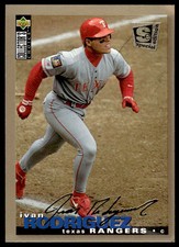 1995 Collector's Choice SE #188 Ivan Rodriguez (corner) Rangers
