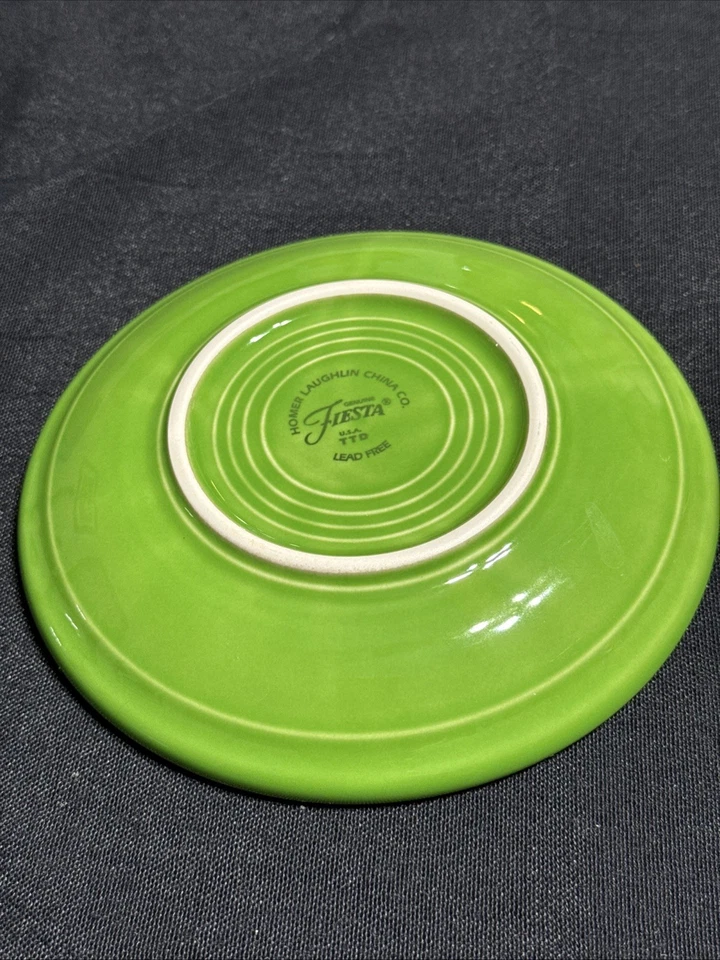 FIESTA Green 6”Saucer Cup Plate - Image 4 of 4
