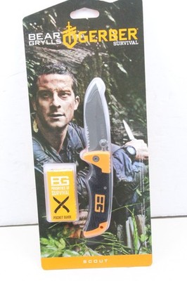 Bear Grylls Gerber Survival Series Scout Folding Pocket Knife