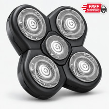 5 Head Electric Shaver Replacement Blades for Bald Head Razor Shaving Tool
