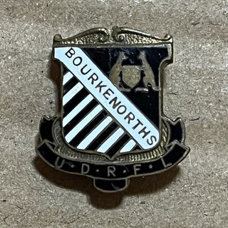 Bourke Norths Upper Darling Rugby Football League 1952 Vintage Badge
