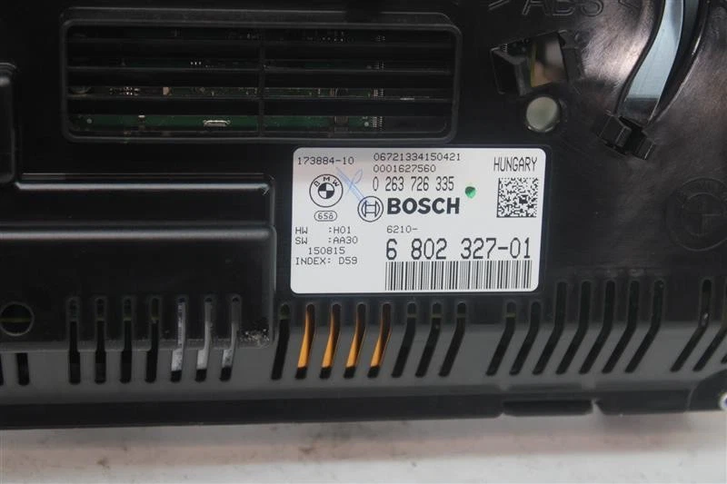 Used Speedometer Gauge fits: 2016 Bmw 550I cluster analog gasoline MPH w/head-up - Image 3 of 4