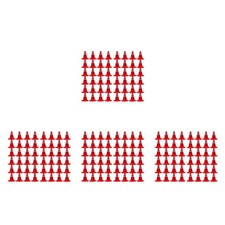 4-pak Stożek drogowy Zabawka drogowa dla dzieci Miniaturowy stożek drogowy
