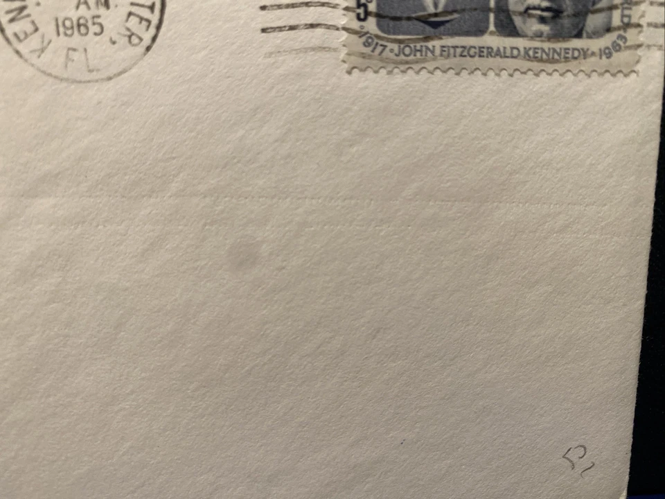 FIRST Official NASA Cachet  + FIRST DAY KSC POSTAL SERVICE KSC 1 JULY 1965 - Image 4 of 4