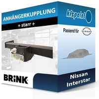 für Nissan Interstar 06.2024-Jetzt Brink AnhäNgerkupplung Starr Neu