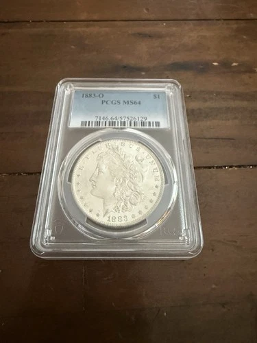 1883-O Morgan Silver Dollar $1 - PCGS MS64