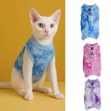 Breathable Cat Recovery Suit For Spay Abdominal Wounds Kitten For After S