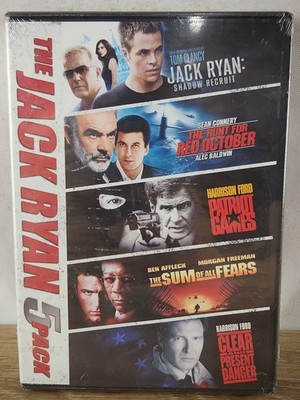 The Jack Ryan 5-Pack (DVD) - Brand New, Sealed