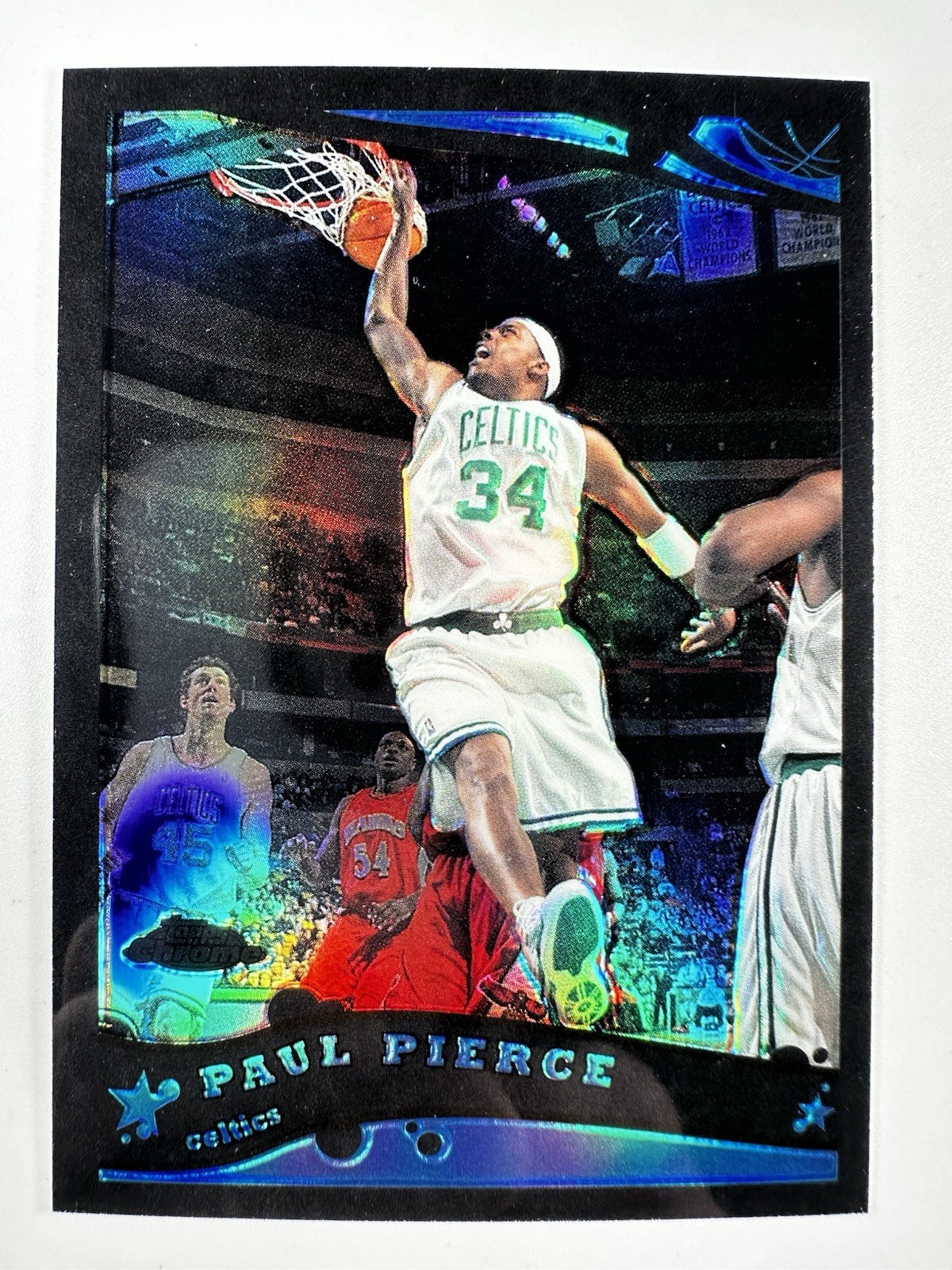 2005-06 Topps Chrome - Paul Pierce #24 Black Refractor 384/399
