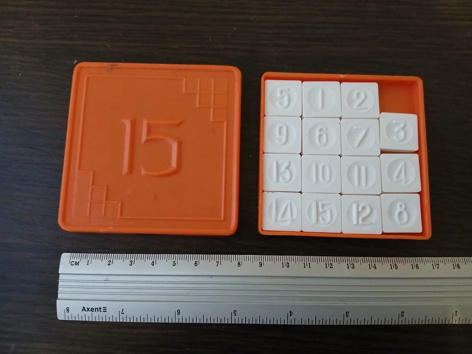 vintage soviet game.fifteen.ussr - Image 4 of 4