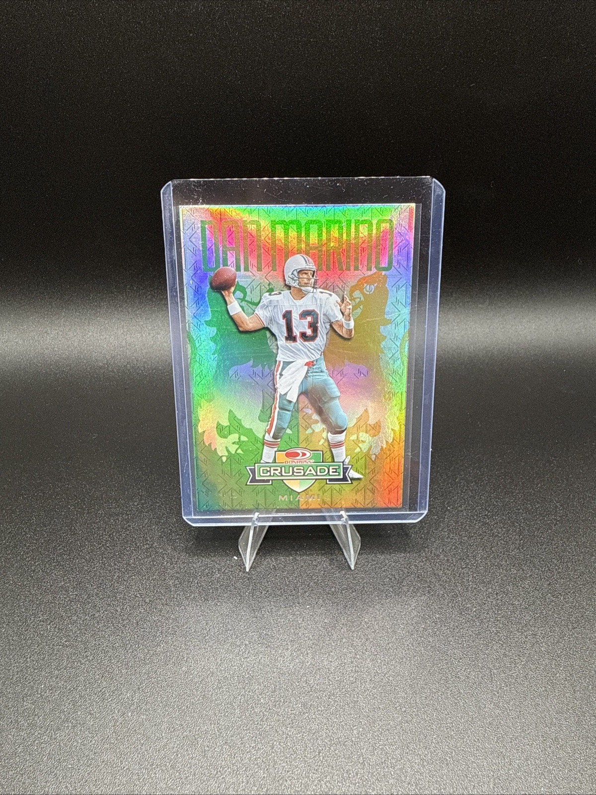 Panini 2026 Donruss Crusade Dan Marino Miami Dolphins Insert Card #C-DM