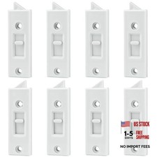 8 Pcs Window Latch Locks Spring Loaded Window Tilt Latch Replacement Part 8 PCS