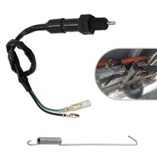 1 PC Rear Brake Light Switch, Car Tail Light Switch with Spring Wire Kit, Rear