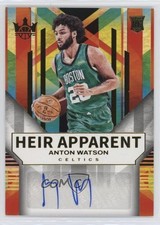 2024-25 Panini Court Kings Heir Apparent 123/125 Anton Watson #HA-WAT Auto 11ng