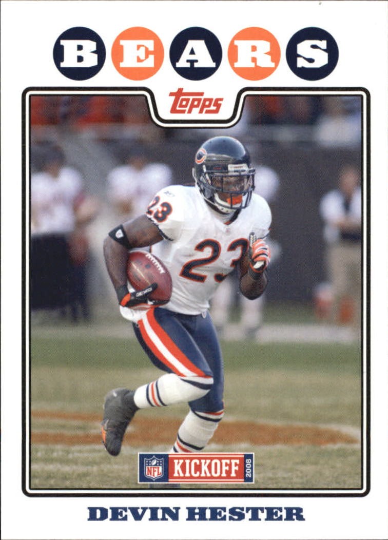 2008 Topps Kickoff #110 Devin Hester - FB