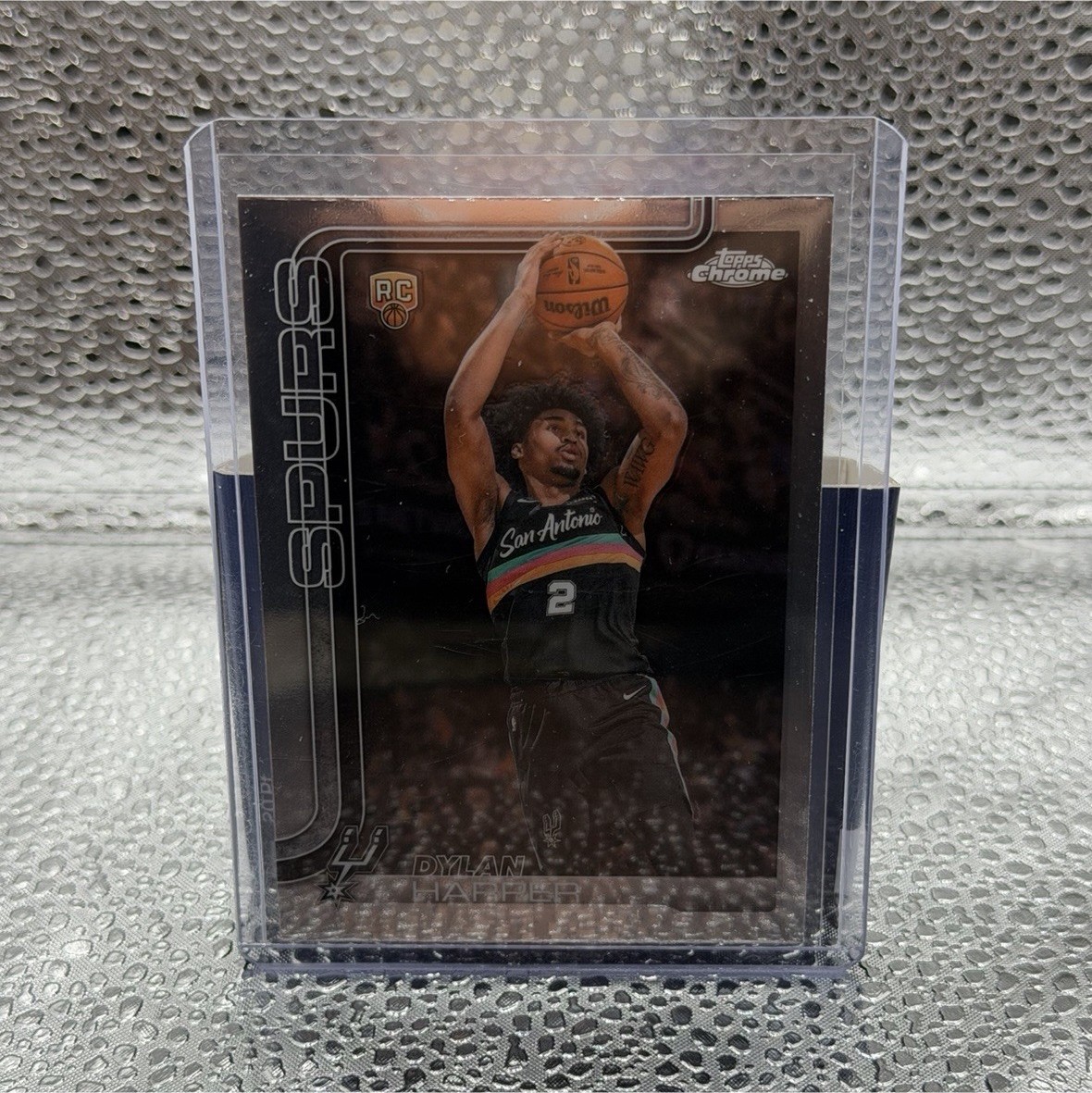 Topps Chrome 2025-26 Dylan Harper San Antonio Spurs Rookie Card #152