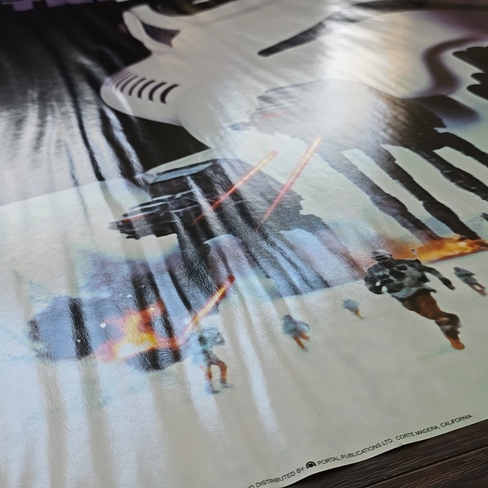 Vtg Star Wars 1995 Episode V The Empire Strikes Back Storm Trooper Poster Rolled - Image 4 of 4