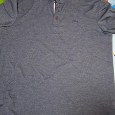 FILA Charcoal Short Sleeve T-Shirt 105 Official