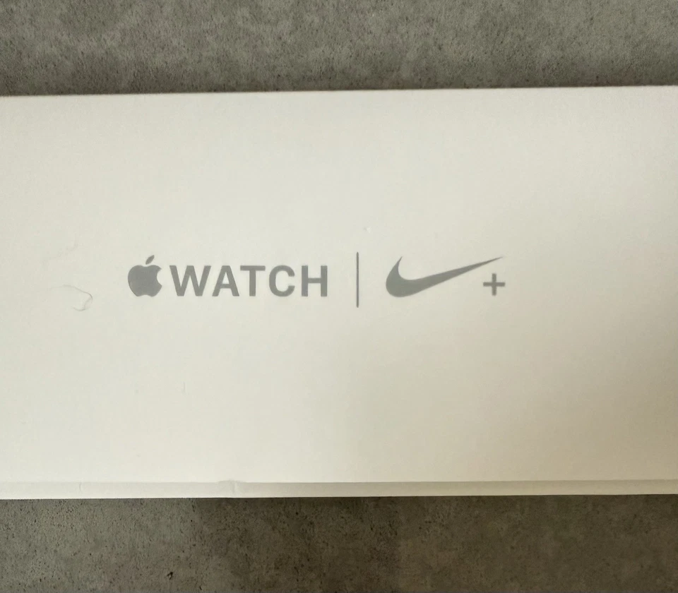 Nike спортивный браслет антрацитовый/черный 42 мм Apple Watch повязка на запястье с коробкой - Изображение 4 из 4