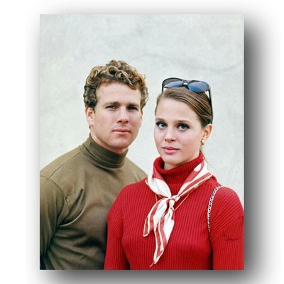 Leigh Taylor-Young, Ryan O'Neal Photo 8x10 Peyton Place 1966 Publicity Still