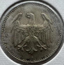 1924F Germany KM42 1 Mark