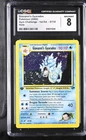 CGC 8 Giovanni's Gyarados 5/132 Gym Challenge 1st Edition Holo Pokemon Card